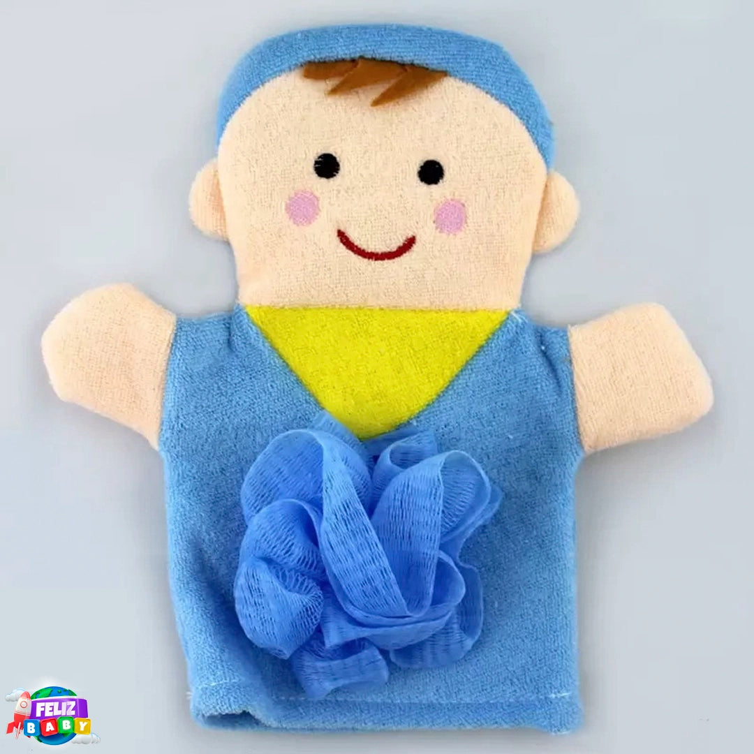 Luva Esponja de Banho Infantil