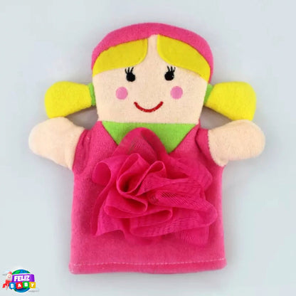 Luva Esponja de Banho Infantil